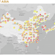 Coal plans in East Asia.